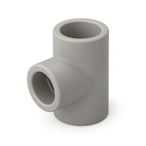 Тройник полипропиленовый переходной Ду 25х20х25